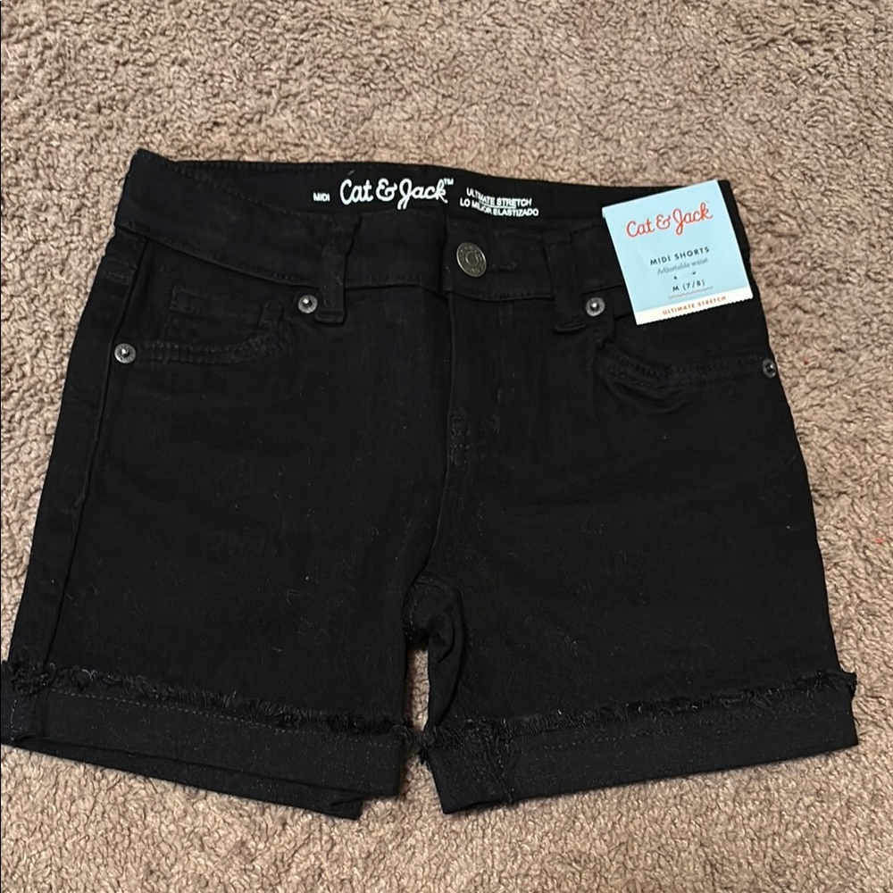 NEW Cat & Jack Black Shorts